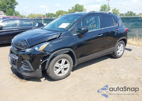2019 Chevrolet Trax Lt из США, поврежденный, VIN 3GNCJLSB4KL235928